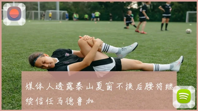 媒体人透露泰山夏窗不换后腰将继续信任马德鲁加